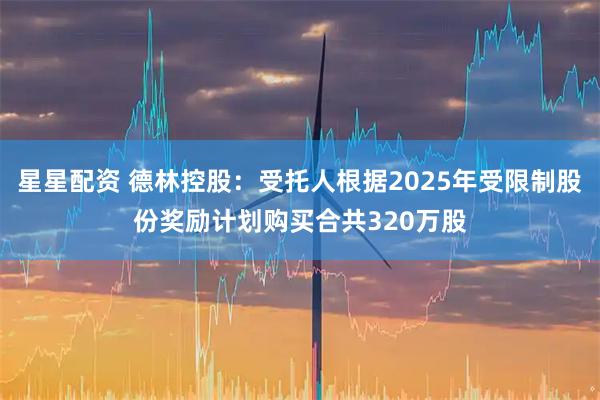 星星配资 德林控股：受托人根据2025年受限制股份奖励计划购买合共320万股